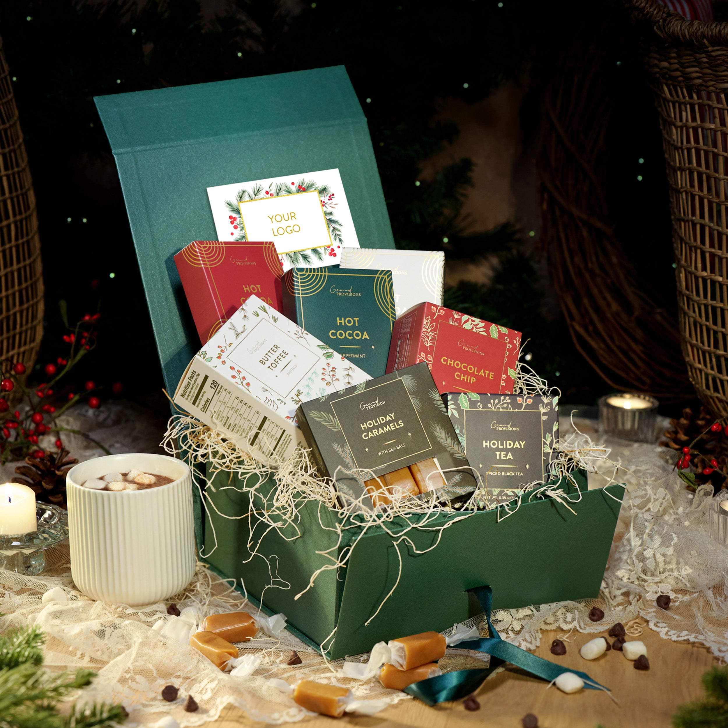 Gourmet Holiday Gift Baskets | Premium Christmas Treats & Festive Gift ...