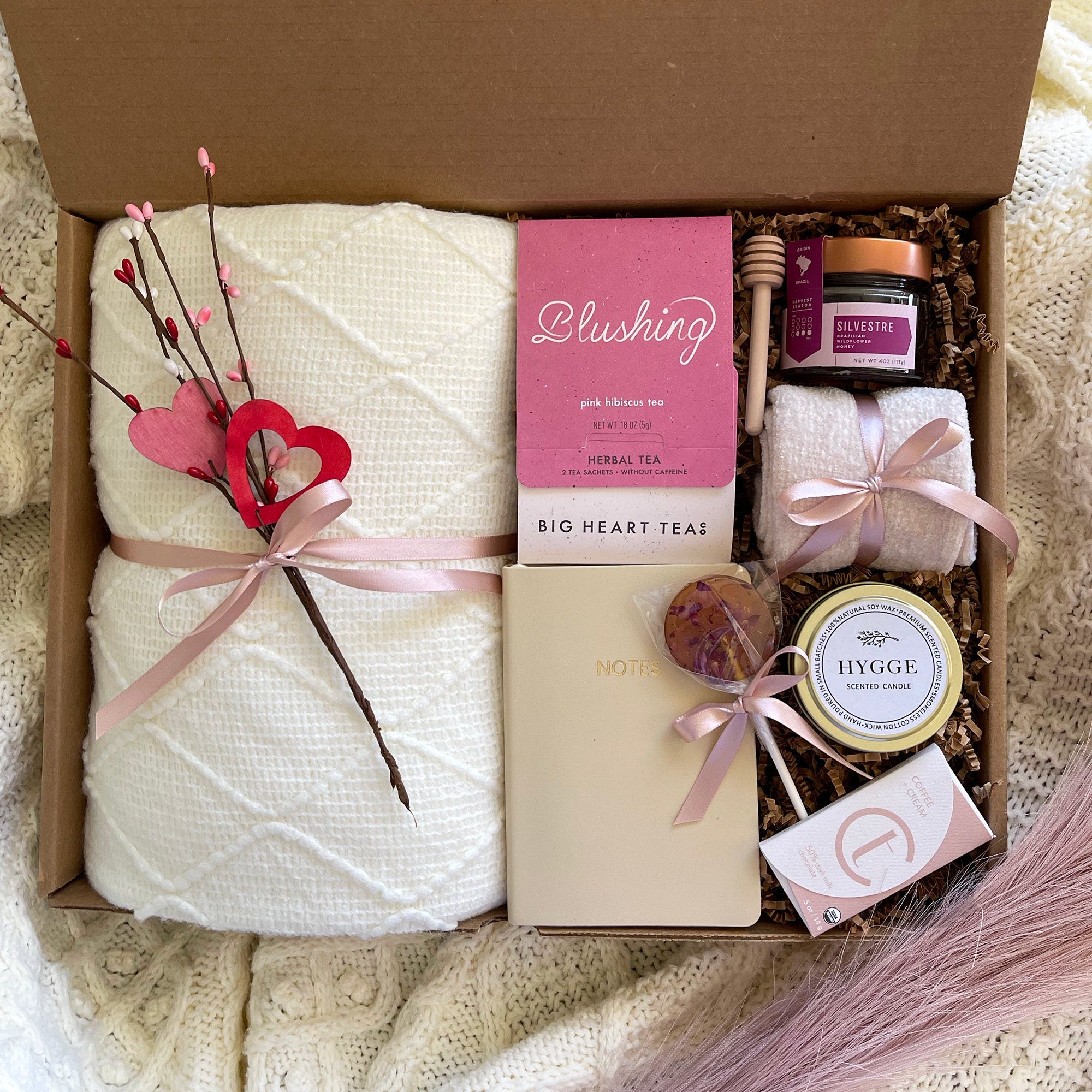 Sympathy gift baskets  Sending love and hugs gifts – Happy Hygge Gifts