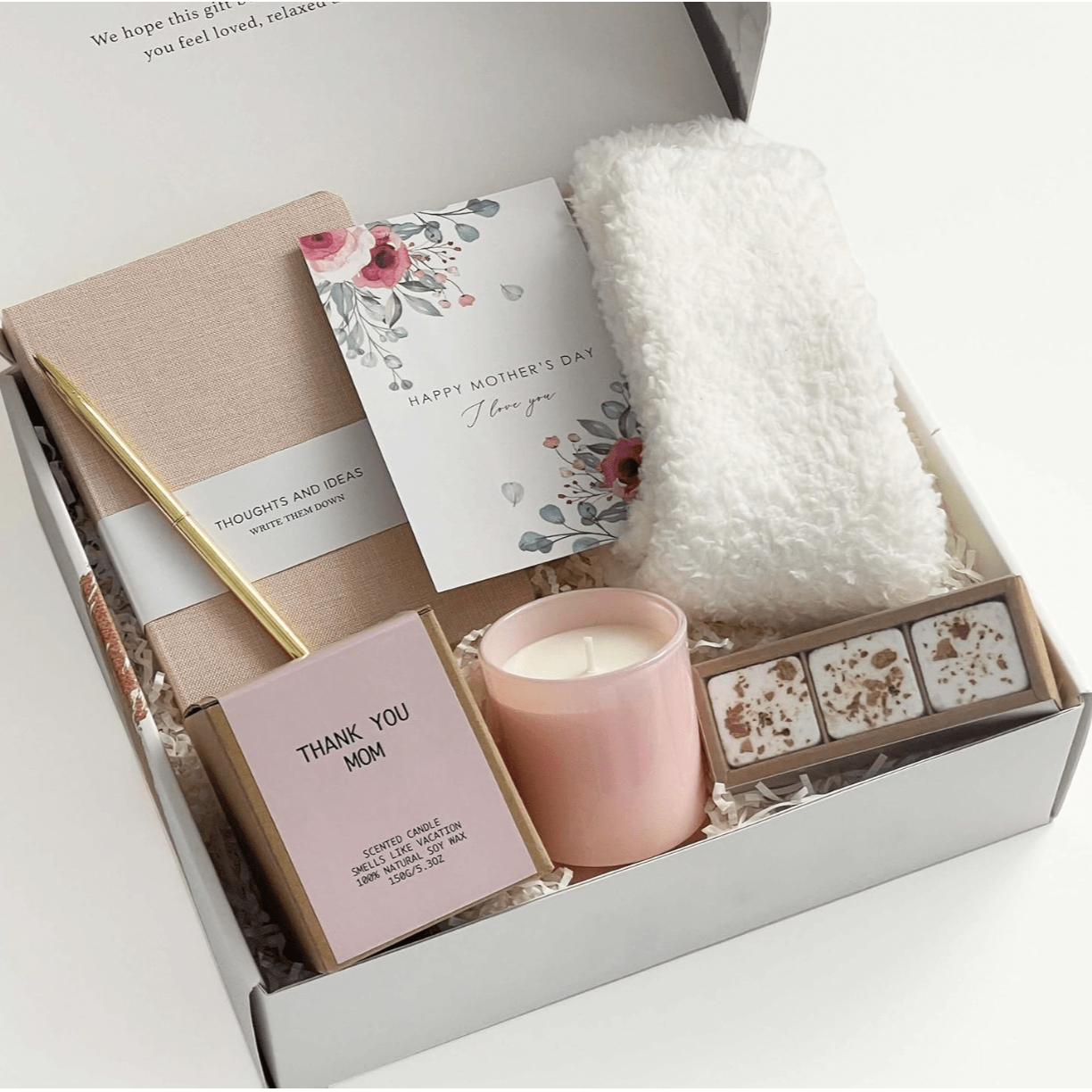 Gift Box Natural Mothers Day Gifts Mother's Day Hygge Gift Box For