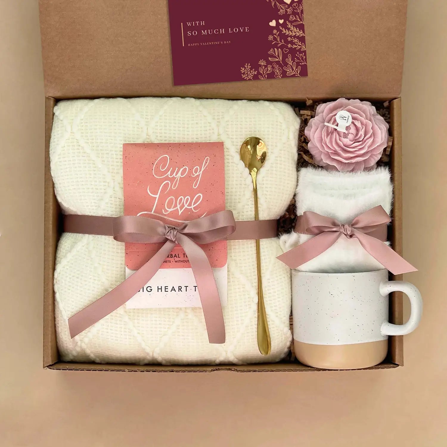 アンジュヴィエルジュ　Valentine's gift box Σ マユカサナギ Valentine's Day Gifts for Women | Care Package for Girlfriend