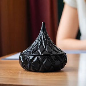 Black Dome Candle (Unscented)