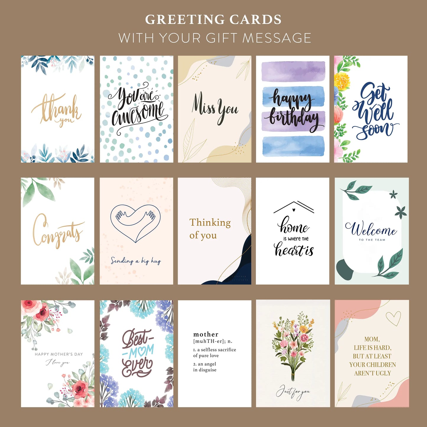 grad gift thank you card Graduation Gift Boxes for Women – Cozy Self Care Grad Gifts – Happy Hygge Gifts