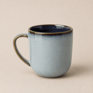 Sky Blue Stoneware Coffee Mug