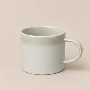 Minimalist Gray Stoneware Mug