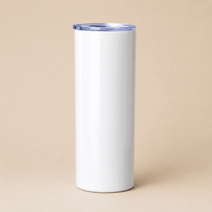 Modern White Travel Tumbler