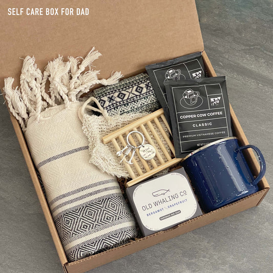 Dad's Self-Care Gift Box | Premium Relaxation and Wellness Kit