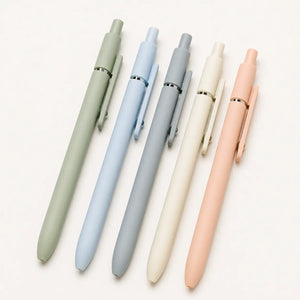 Morandi Colored Gel Pens (5 Pcs)