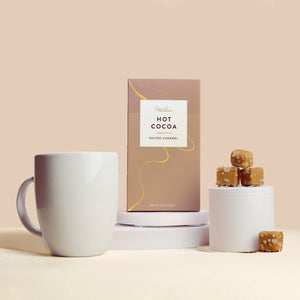 Salted caramel hot cocoa