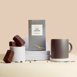Creamy milk hot cocoa