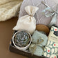 Snug & Warm Gift Set: Ceramic Mug, Throw Blanket, Premium Fuzzy Socks, Herbal Tea, Live Succulent & More