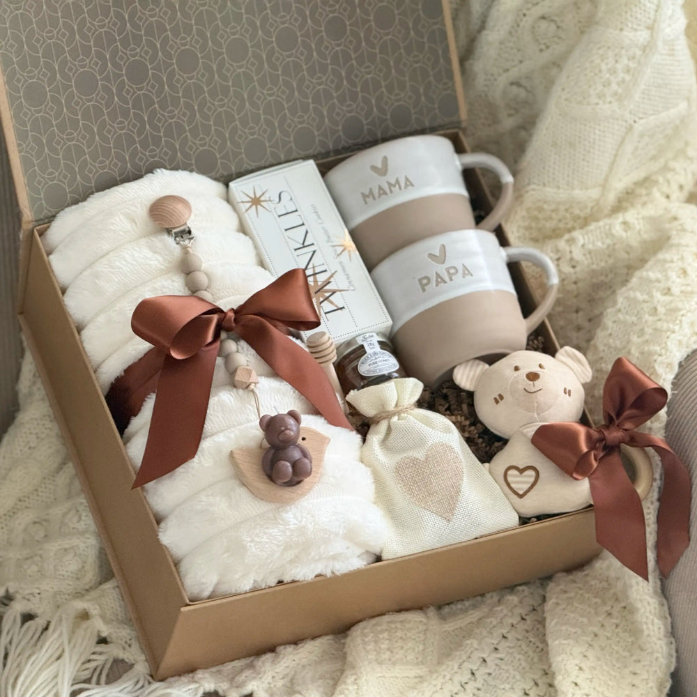 New Beginnings Baby Gift Box for New Parents & Baby Showers – Happy ...