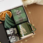 Holiday Employee Appreciation Gift Box | Festive Mug, Cozy Socks, Notebook, Scented Candle & Seasonal Treats