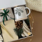 Holiday Cheer Gift Set: Journal, Festive Mug, Hot Chocolate & More