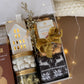 Cozy Christmas Gift Basket for Two: Nordic Socks, Hot Chocolate, Marshmallows, Champagne Chocolates & Ceramic Candle Holder