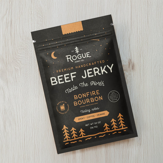 Bonfire bourbon beef jerky add-on