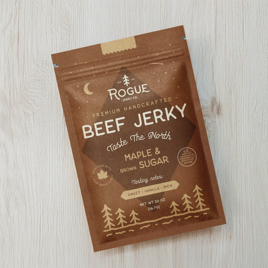 Maple & brown sugar beef jerky add-on