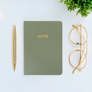 Pocket notebook - Sage