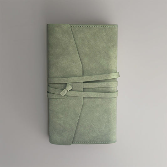 Leatherette bound journal add-on - Emerald