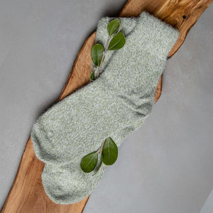 Premium fuzzy socks - Green