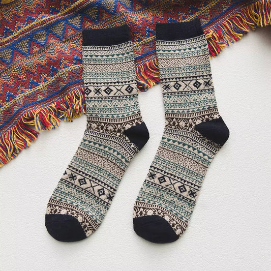 Nordic socks add-on - Navy