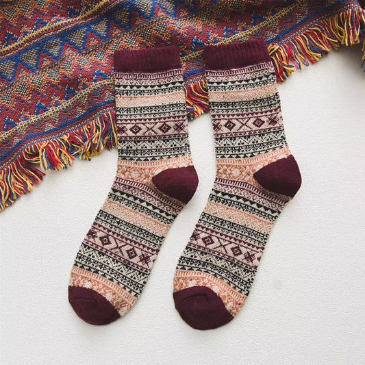Nordic socks add-on - Red