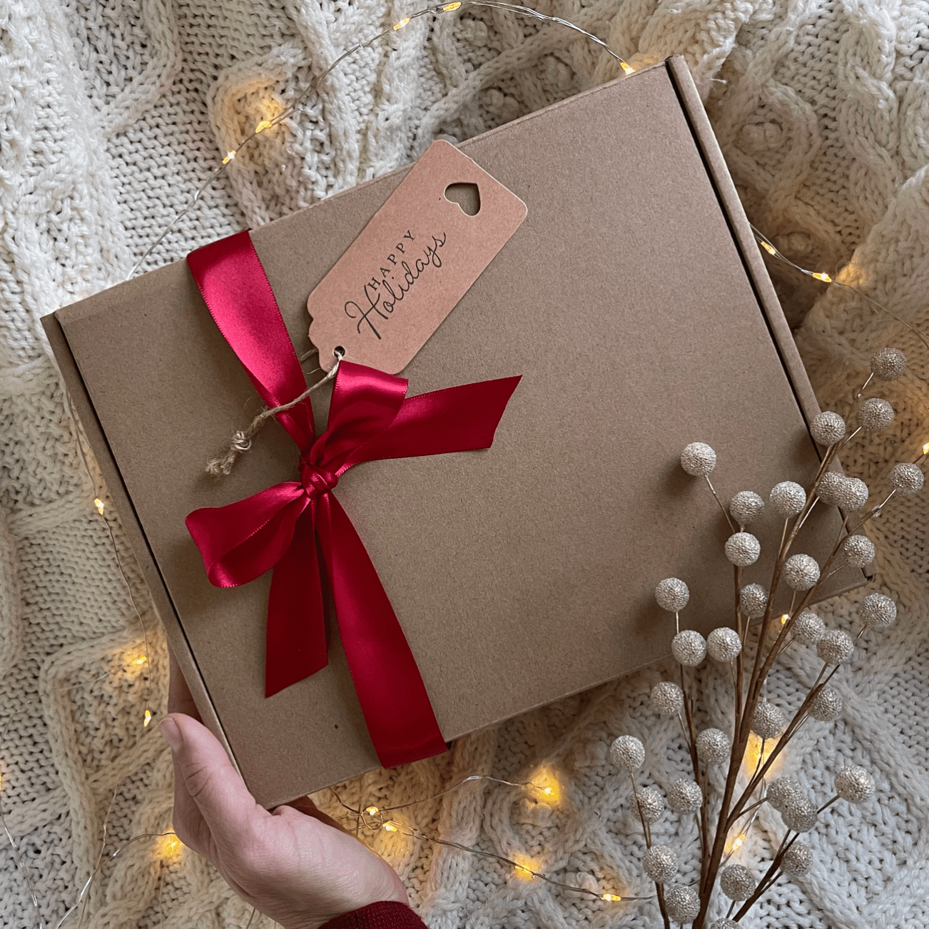 Christmas gift hot sale box for her