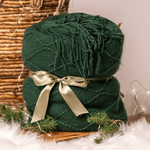 Diamond Green blanket