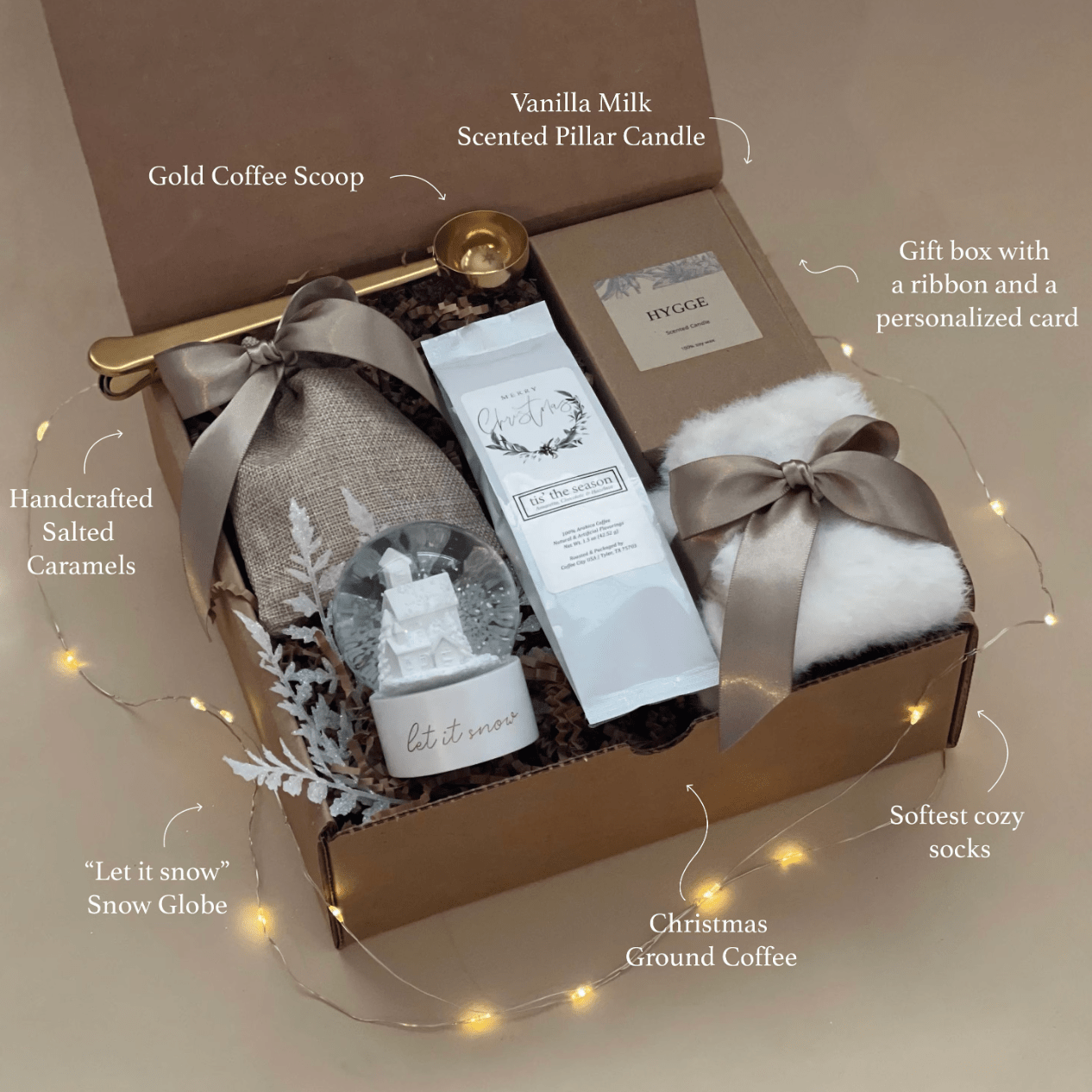 Holiday Hygge Gift Set | Last minute Christmas Care Package | Cozy New  Year's Present