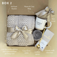 Birthday Gift Basket for Her with Blanket & Socks | Curated Gift Box for Women