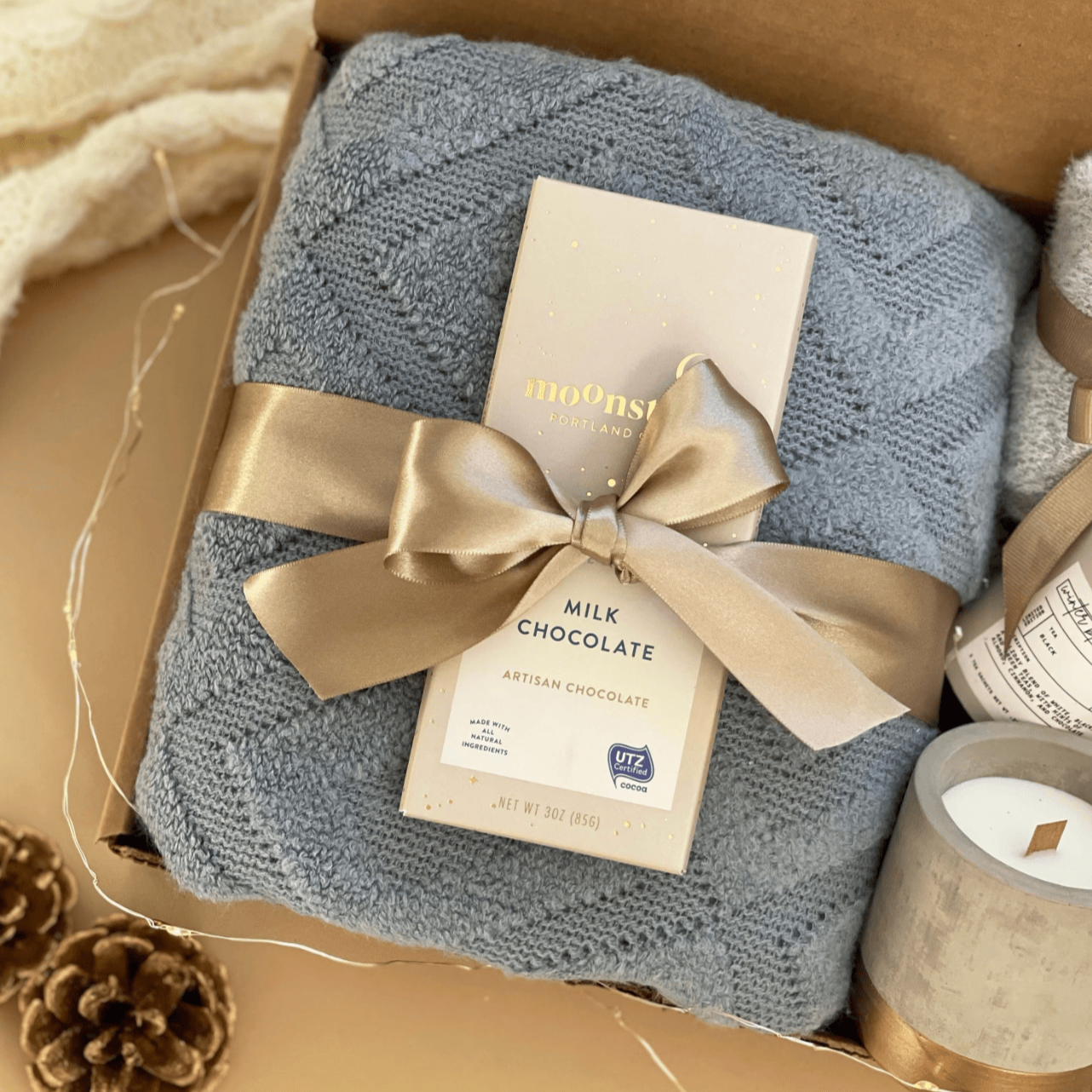 Heartfelt offers Sympathy Gift Baskets with Blanket for Loss of Loved Ones