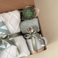 Easter Gift Basket for Women | Gift Box with Blanket & Succulent | Self Care Gift Box for Her