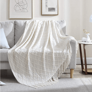 Diamond Ivory blanket