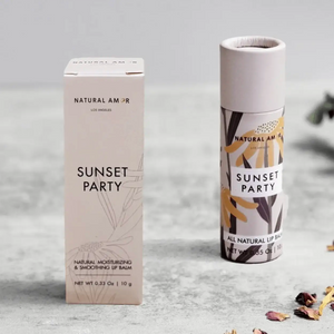 Natural Lip Balm Sunset Party
