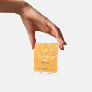 Cup of Sunshine Herbal Tea - Big Heart Tea