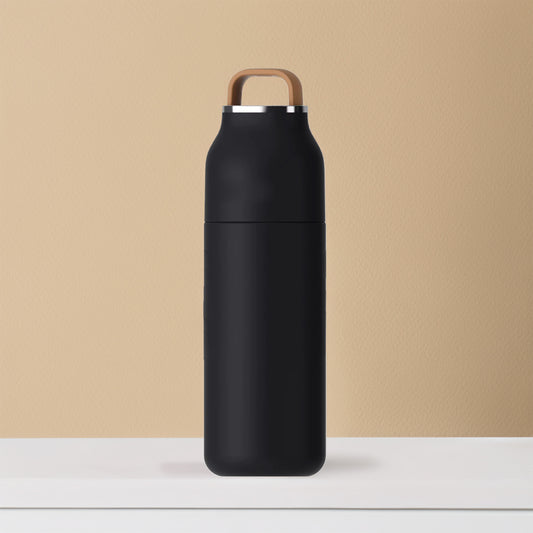 Insulated travel tumbler add-on - Black