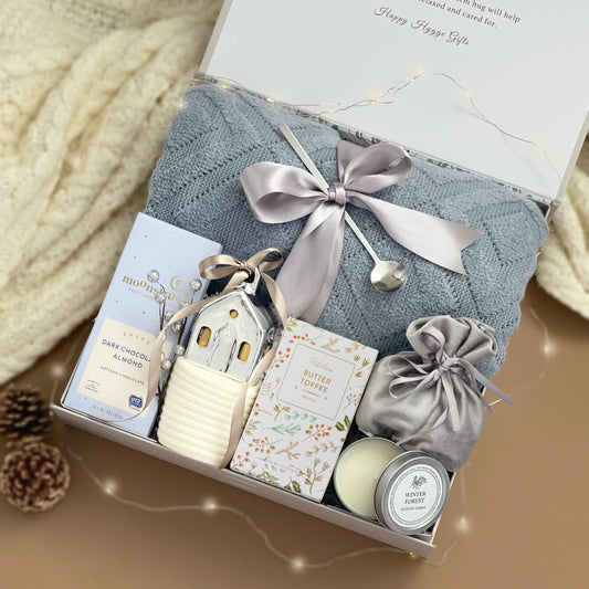 Luxury Winter Comfort Gift Box | Premium Holiday Warmth & Relaxation Gift Basket