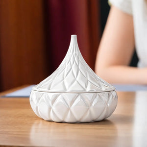 White Dome Candle (Unscented)