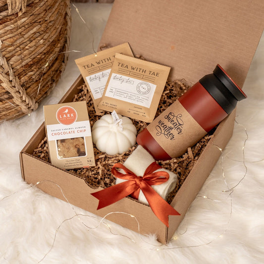 Unique Fall Gift Box for Women | Warm Gift Idea | Self Care Gift for Any Occasion