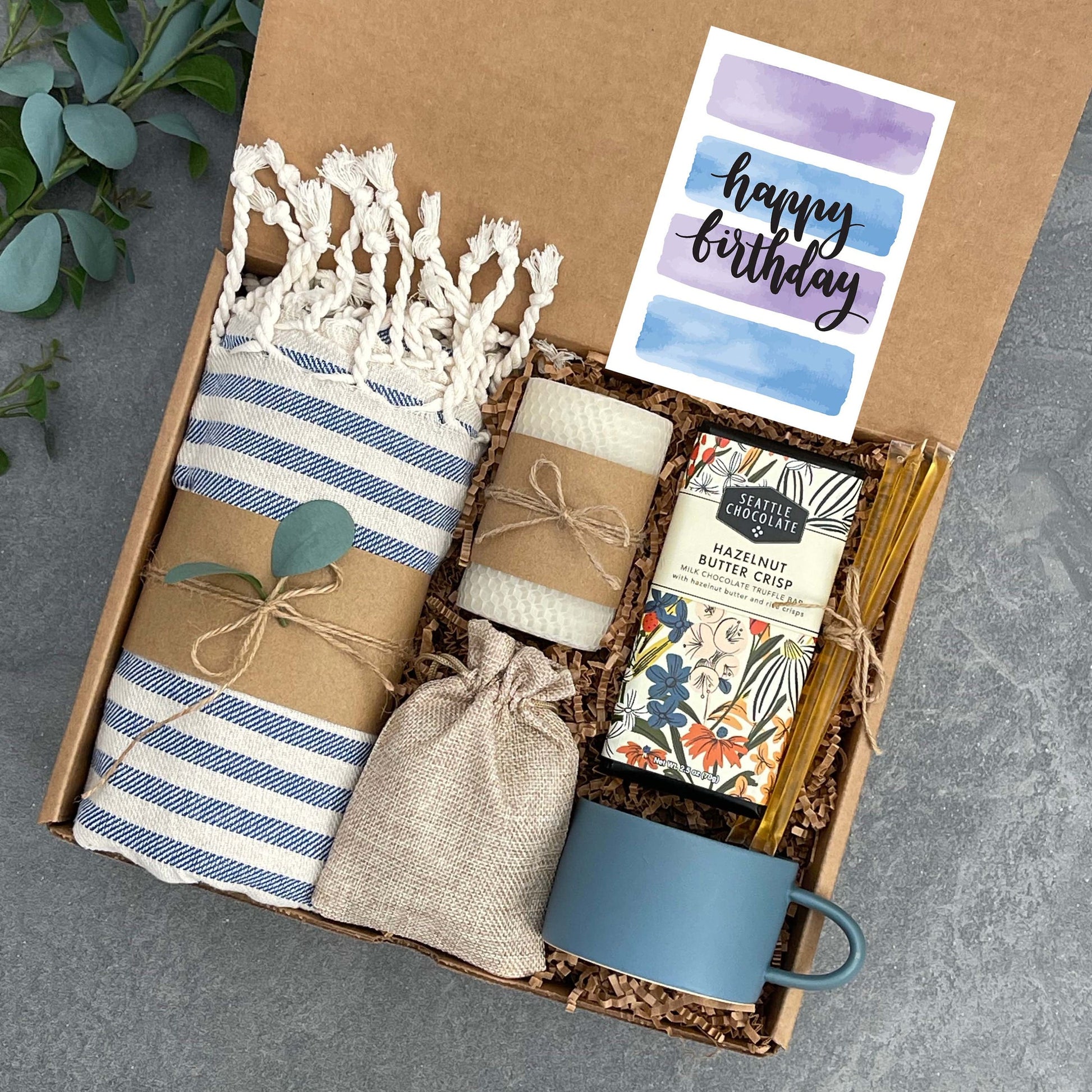Birthday Gift Box for Women  Unique Birthday Gift Basket for Her – Happy  Hygge Gifts