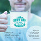 Dad's Pamper Package | Gift basket with Best Dad Mug, Coffee, Caramels, and Nordic Socks