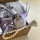 Get Well Gift with Blanket & Socks | Care Package for Her Comfort | Handmade Gift Basket for Her | Chemo Care Package