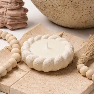 Beaded Scandinavian Candle (Unscented)
