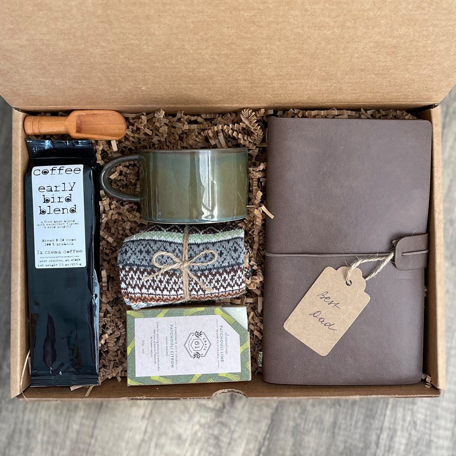Navy Blue Tie Gift Box Set - Grateful Gadgets