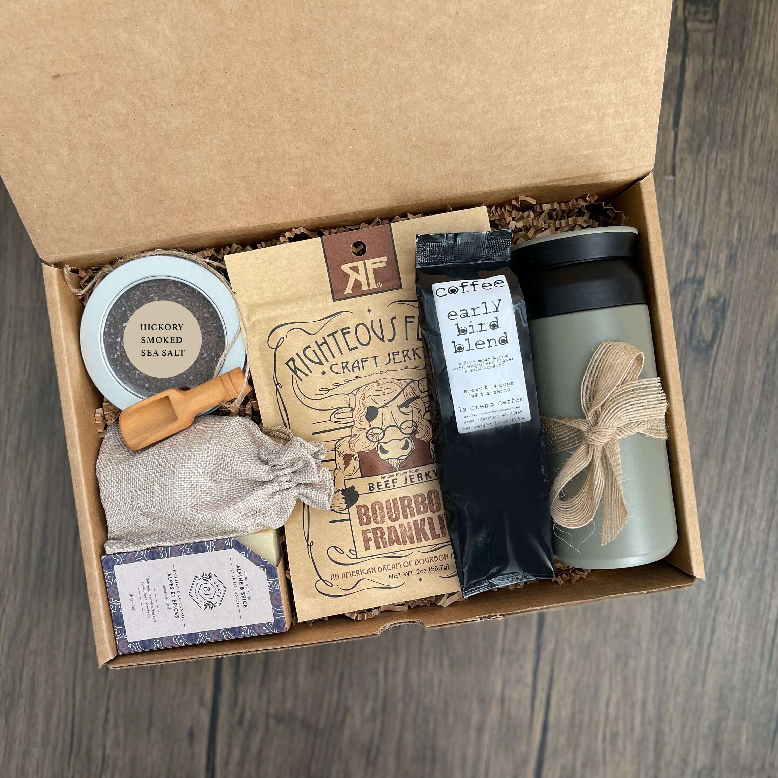 Happy Monk Coffee Gift Box hot