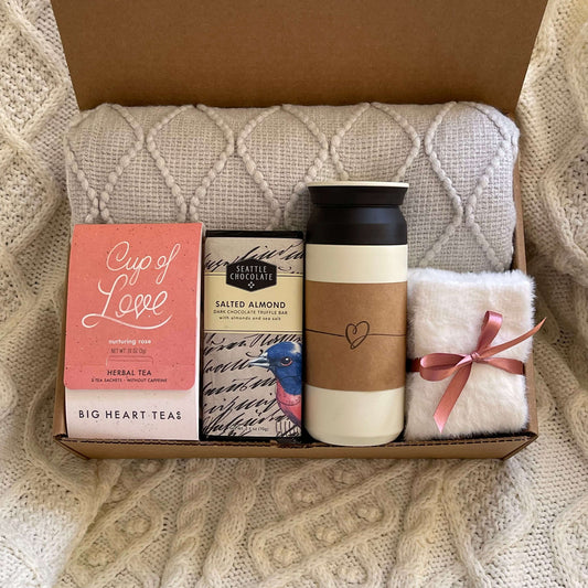 Extra Special Cozy Gift for Her  Large Valentines Day Gift for Women –  Happy Hygge Gifts