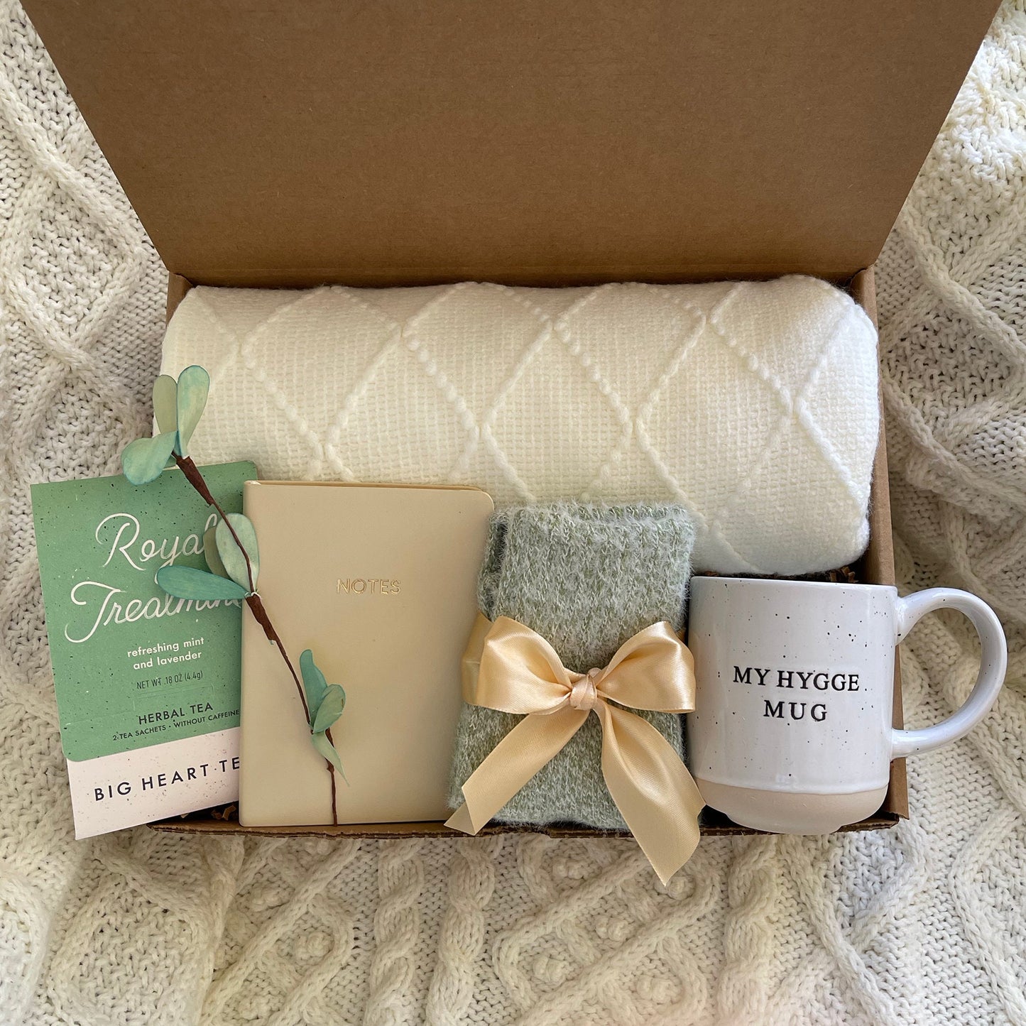 Self Care Spa Gift Box - Handmade Gift with Personalized Options Available.