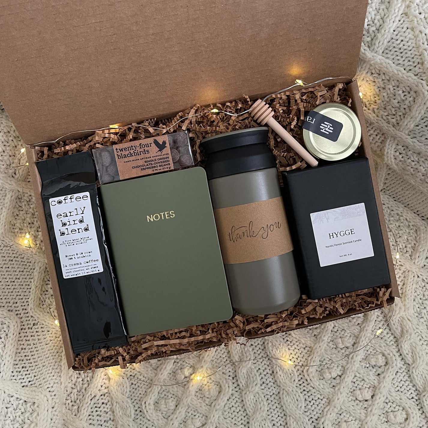 Thank You Gift Box Employee Appreciation Gift Set Happy Hygge Gifts