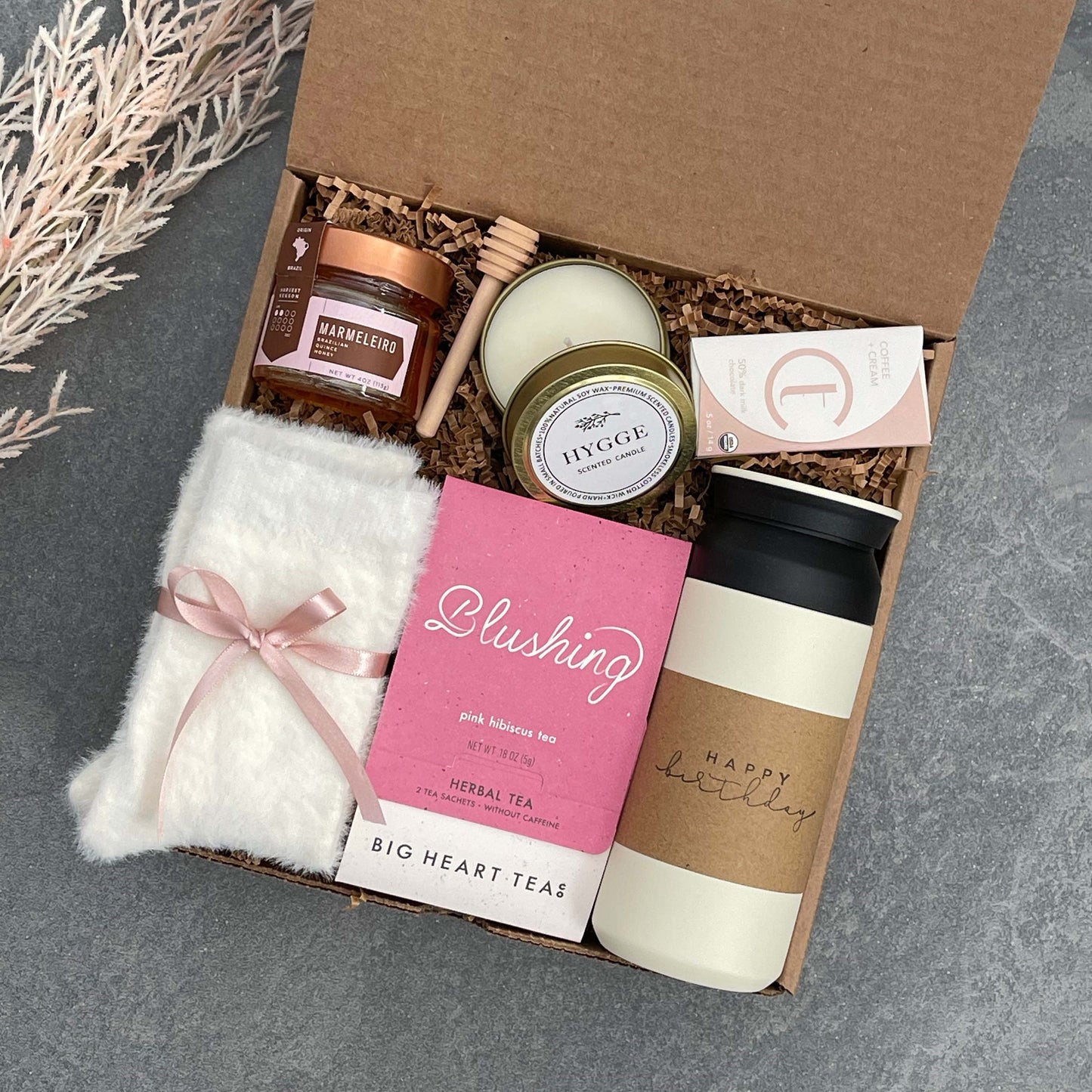 Birthday Gift Box for Women  Thinking of You Care Package for Her – Happy  Hygge Gifts