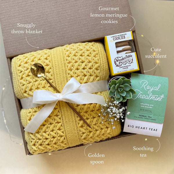 Get Well Care Package for Women Bestie Gift Basket for Her Gift fo