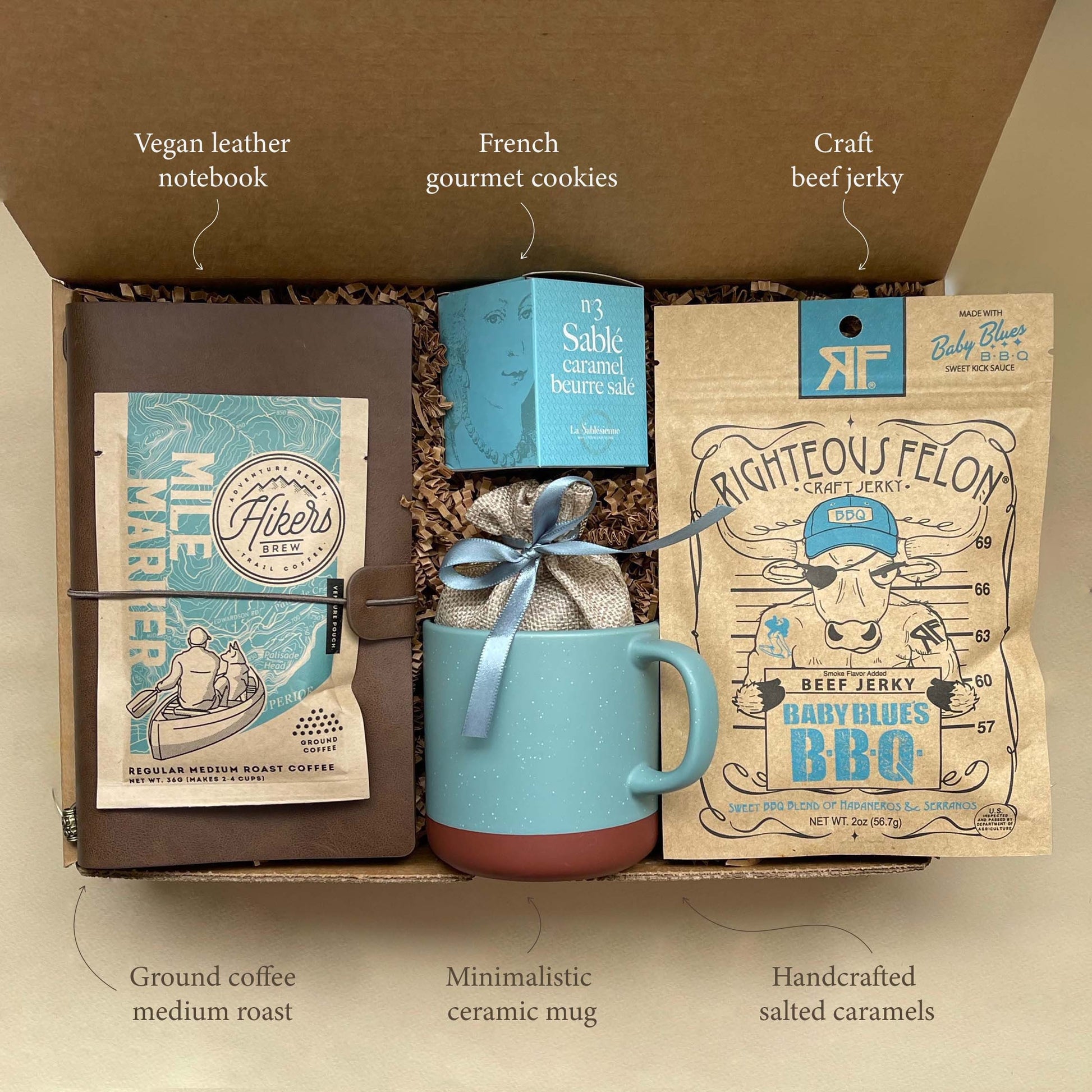Gifts Are Blue Men's Gift Set